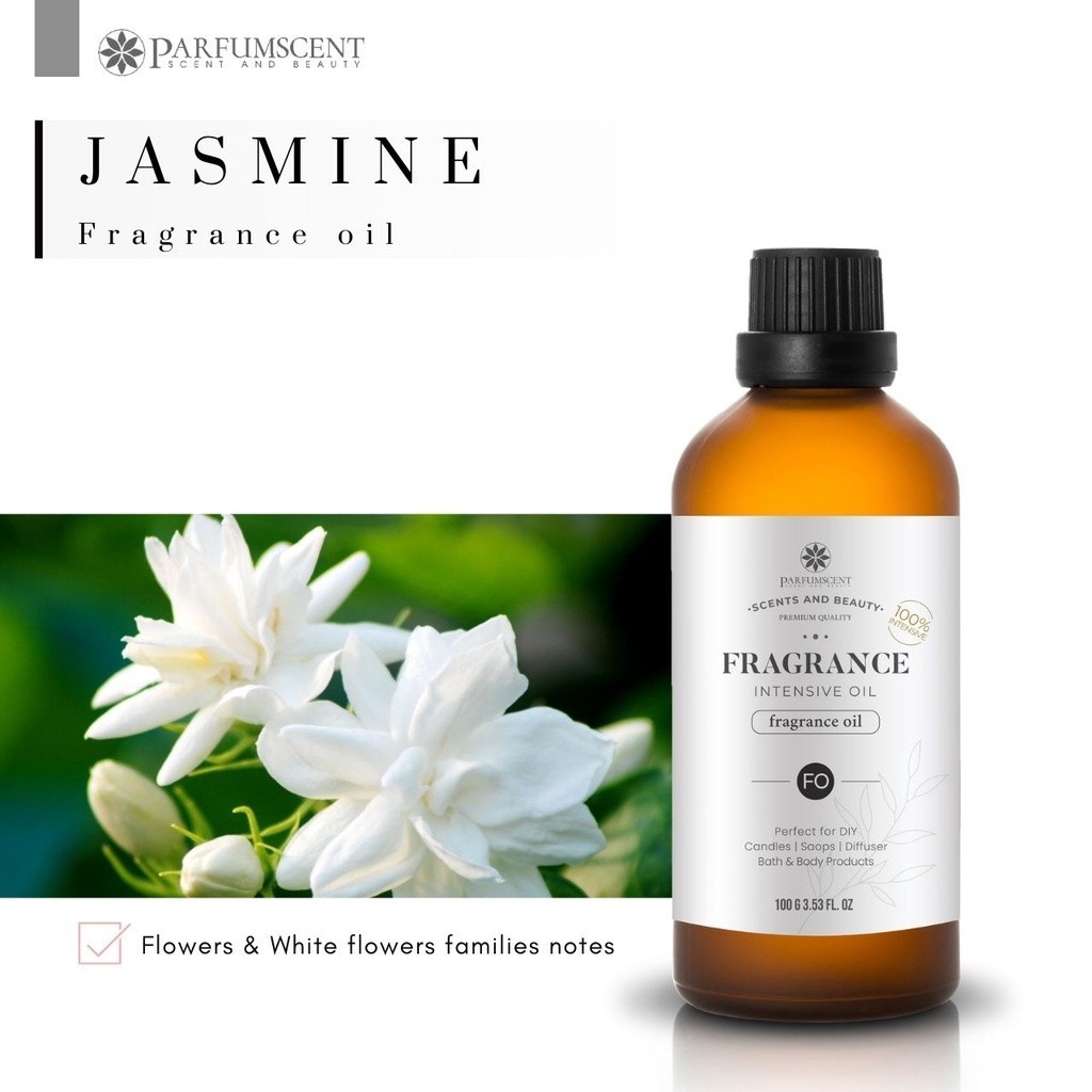 PARFUMSCENT หัวน้ำหอม Jasmine Fragrance Oil