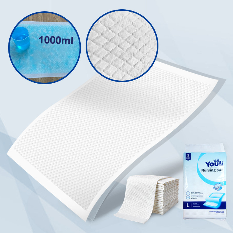 【24h to send】Youli ผู้ชายและผู้หญิง 1000ML อากาศหายใจ 5/10pcs กางเกงผู้ใหญ่แผ่นพยาบาลผู้ใหญ่ผ้าอ้อมผ
