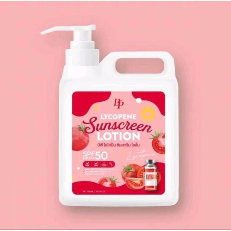 [ของแท้+รับตรงบริษัท]BPกันเเดดถัง กันแดดถังบีพีไซโคปีน ซันสกรีน  โลชั่นBP LYCOPENE SUNSCREEN LOTION - รูปที่ 6