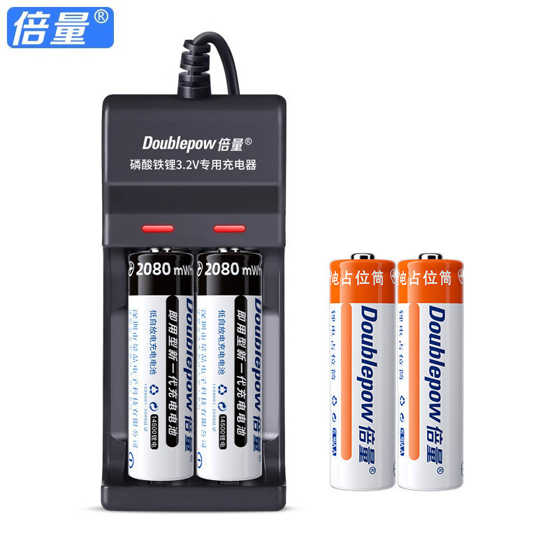 Times14500Lithium Iron Phosphate Battery Set3.2VNo. Rechargeable Battery Camera5No. Rechargeable Bat