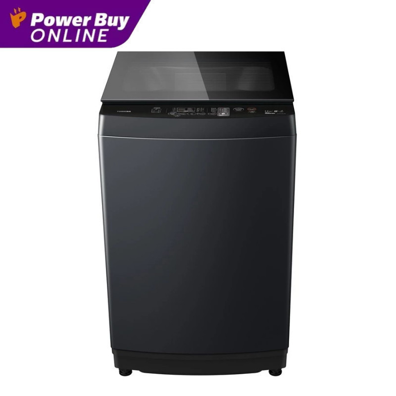TOSHIBA เครื่องซักผ้าฝาบน (12 Kg) รุ่น AW-DUK1300LT(MK)