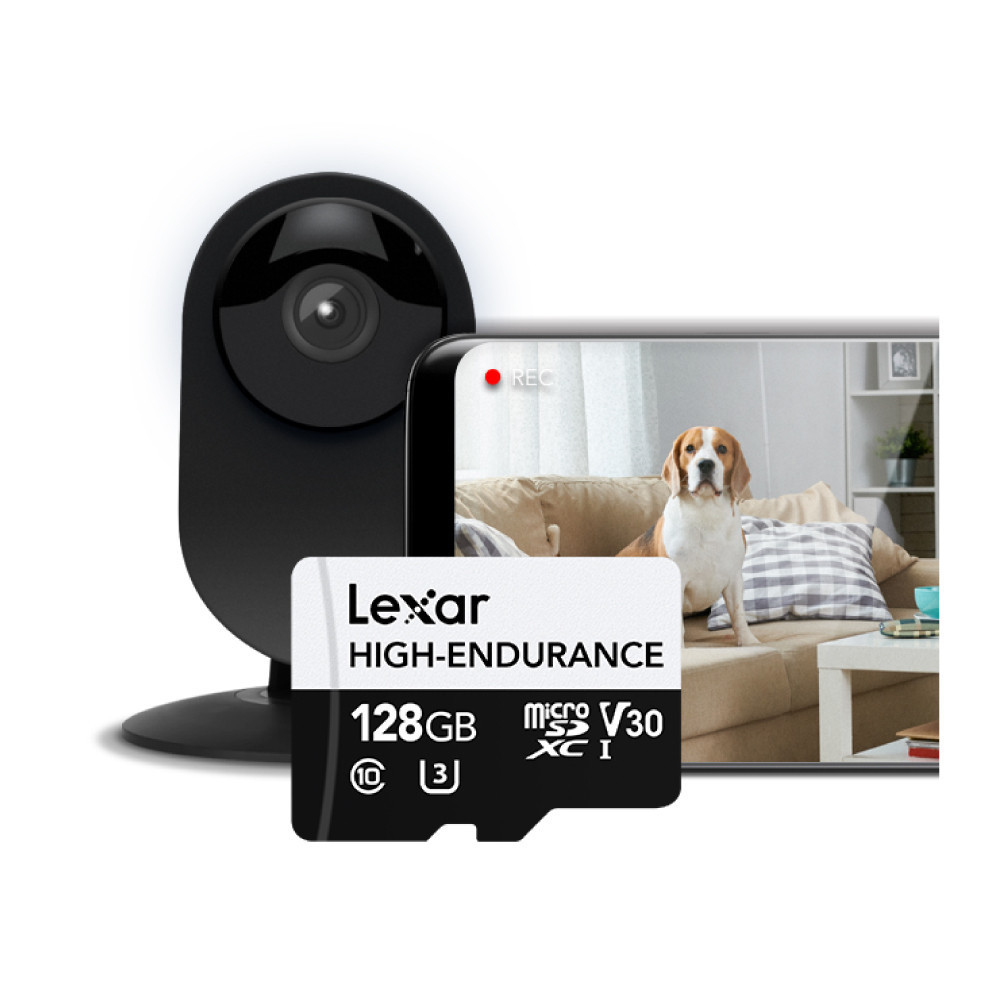 การ์ดหน่วยความจำ ไมโครเอสดีการ์ด LEXAR HIGH-ENDURANCE 32GB MICROSD CARD SPEED 100MB/S (LMSHGED032G) SUPPORTS 1080P FULL-HD AND 4K VIDEO_5