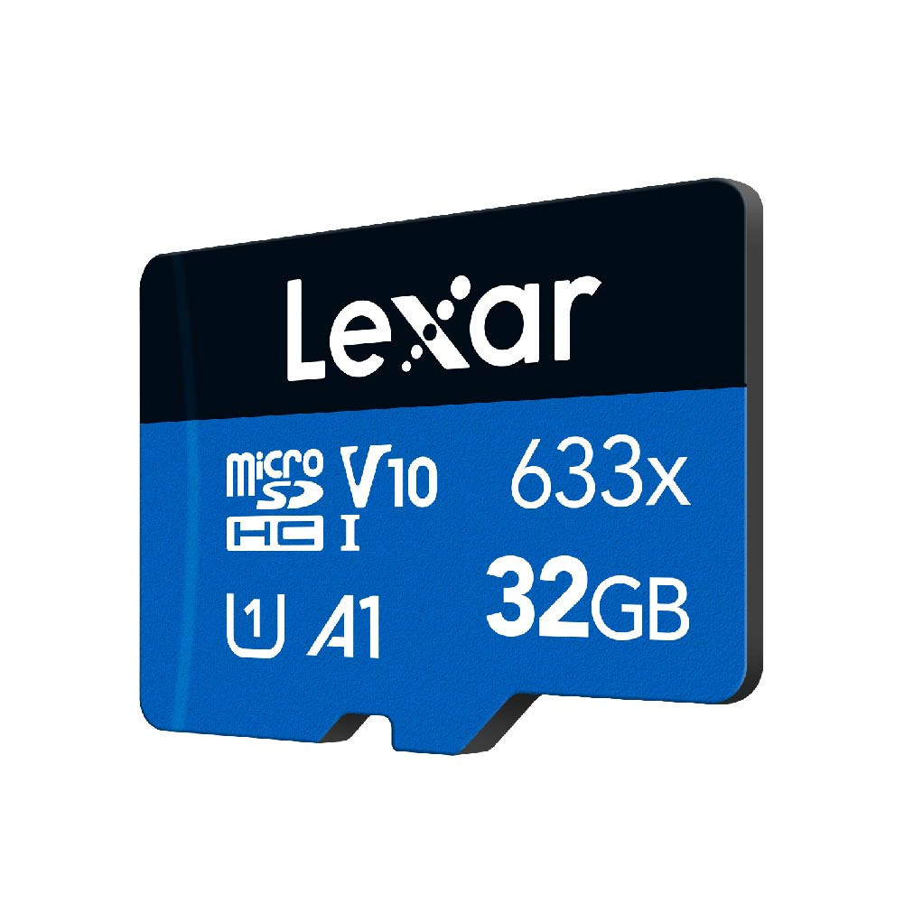 การ์ดหน่วยความจำ ไมโครเอสดีการ์ด LEXAR 633X MICROSD CARD 32GB NOADAPTER UPTO 100MB/S READ (LMS0633032G)_4