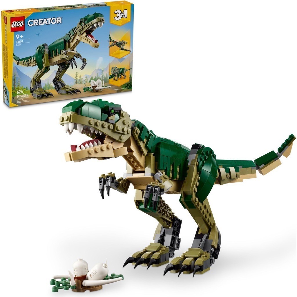 พร้อมส่ง LEGO Creator 31151 T.rex {มือ1 กล่องสวย ของแท้ 100%}
