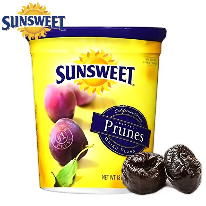 Sunsweet ซันสวีท ลูกพรุนไร้เมล็ด สีเหลืองสูตรหวานน้อย 454 g.