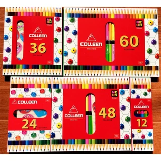 สีไม้คอลลีน (Colleen) สีไม้ สีไม้colleen ดินสอสี ดินสอสีไม้ 12/24/36/48/60สี ของแท้ 100%