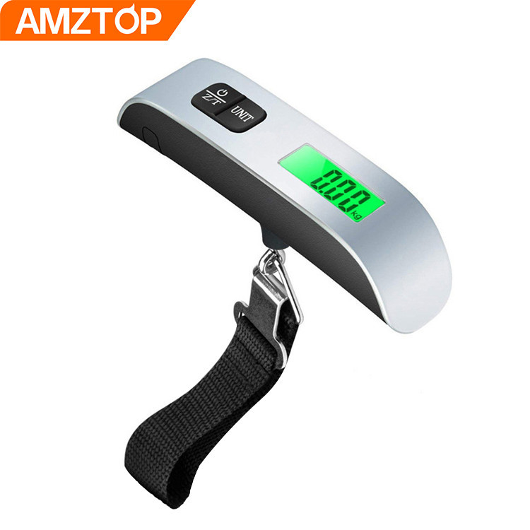 A12-0001 Best Seller Products On Amz 2023 Electronic Digital Luggage Weight Scale 110lb 50kg Mini Po
