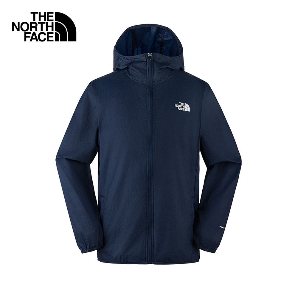 THE NORTH FACE M ELBIO UPF WIND JACKET - AP - SUMMIT NAVY เสื้อกันลม