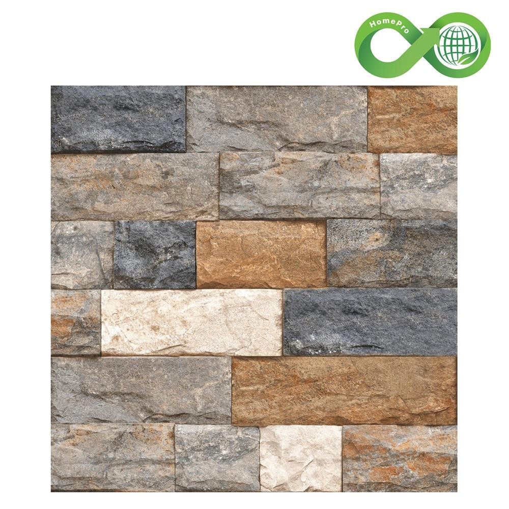 HomePro กระเบื้องพื้น 40X40 ซม. แม็กนิม่า มิกซ์ เทา (CIR) PM 0.96 ตร.ม. แบรนด์ TARA