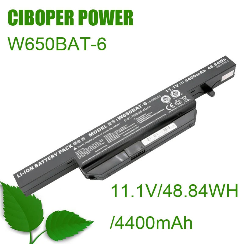 CP ของแท้แบตเตอรี่ W650BAT-6 11.1V 4400MAh/48.84WH ForK610C K650D K750D G150S K590C K750D G150SG K71