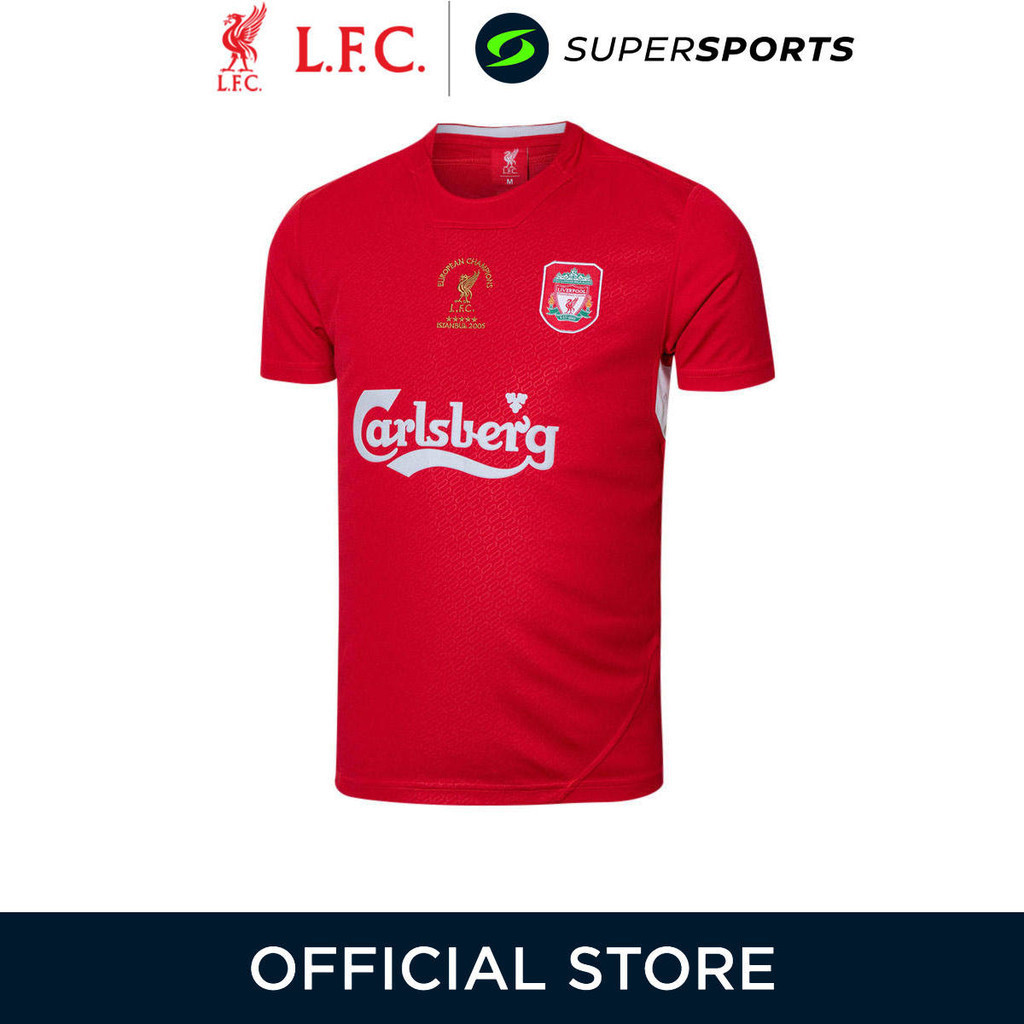 LIVERPOOL FOOTBALL CLUB เสื้อแข่งย้อนยุคผู้ชายทีมลิเวอร์พูล Istanbul ชุดเหย้า ปี 2005