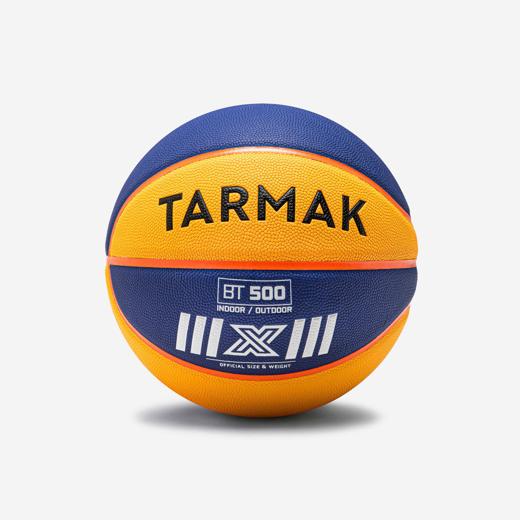 TARMAK - ลูกบาสเก็ตบอลให้สัมผัสที่ยอดเยี่ยมสำหรับเล่นแบบ 3 ต่อ 3 รุ่น BT500 - Basketball 3x3 Size 6 