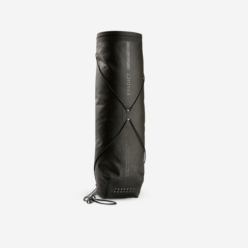 กระบอกใส่ไม้เท้าสำหรับวิ่งเทรล (สีดำ) - ดำ | TRAIL RUNNING QUIVER BLACK - Black
