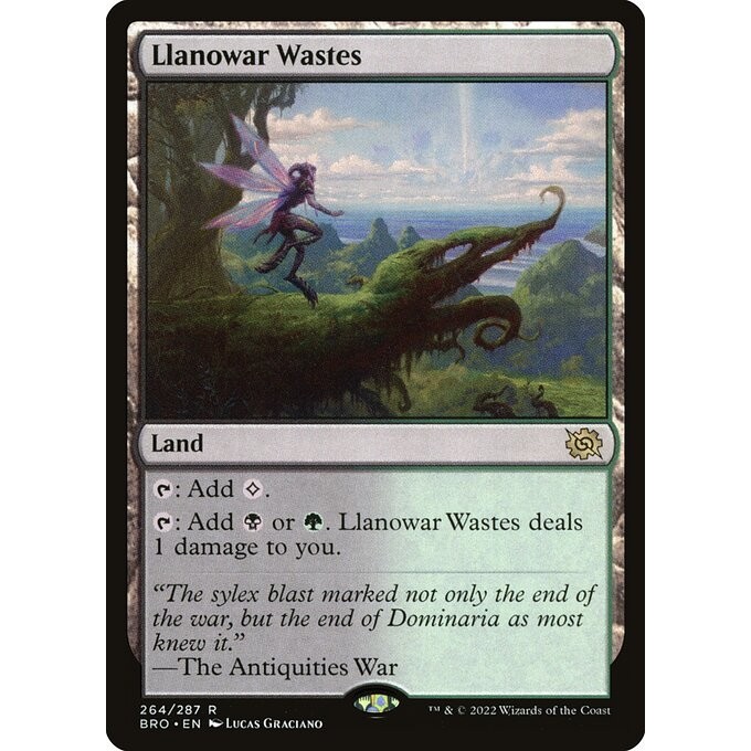 [The Brothers' War] - [BRO] - (R) -[Llanowar Wastes] -  [2022]