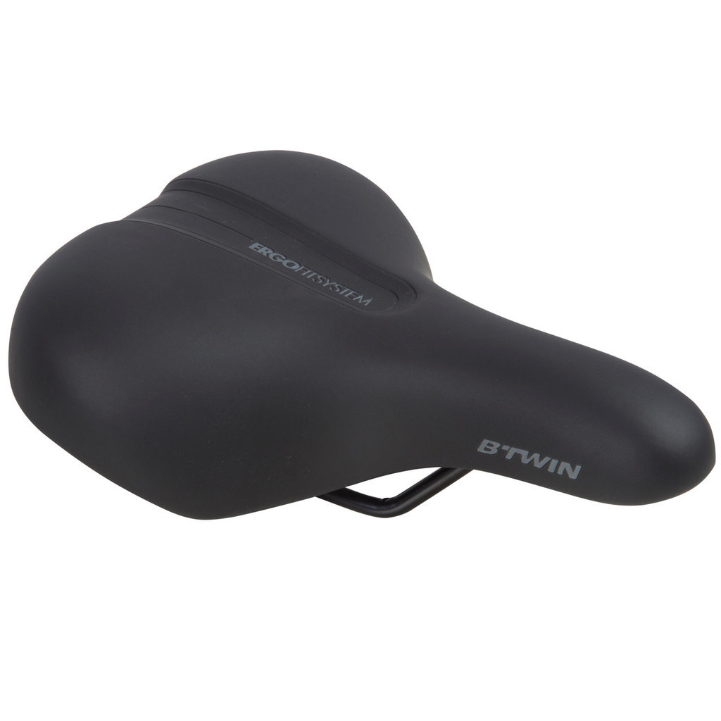 DECATHLON - อานจักรยานสำหรับเด็กขนาด 20 นิ้วและ 24 นิ้วรุ่น 500 City - Kid 90° Cycling Saddle 20/24"