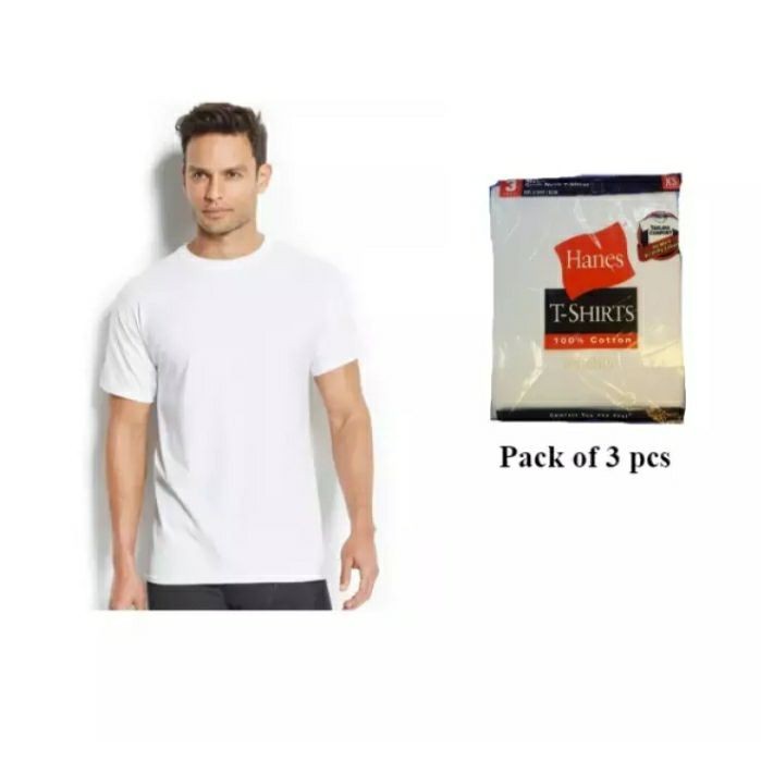 【COD】Original Hanes T - Shirt (3pcs.) 100,% cotton