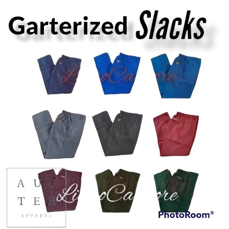 【COD】AUSTEE''S APPAREL SLACKS/02-15 YRS OLD/ (GARTERIZE )