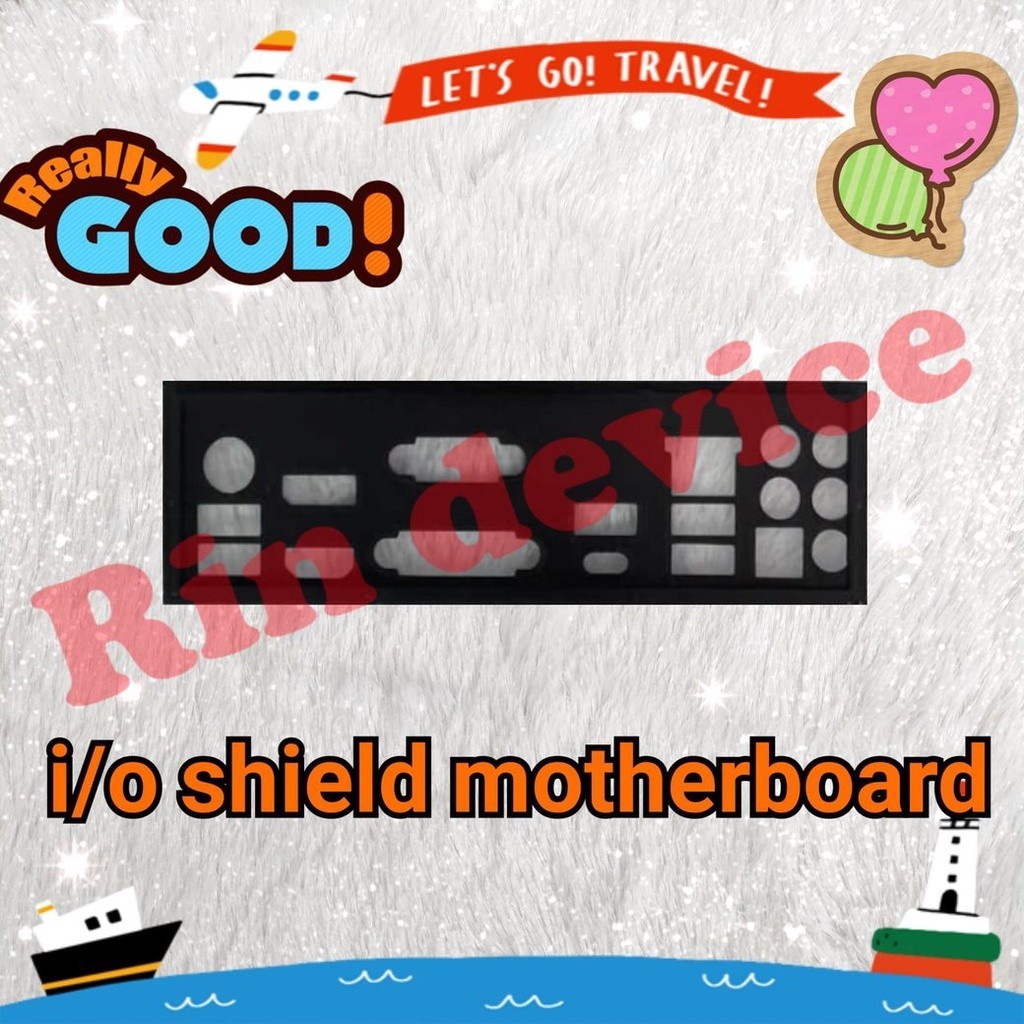 i/o shield Motherboard asus h170 pro gaming   #ฝาหลังเมนบอร์ด