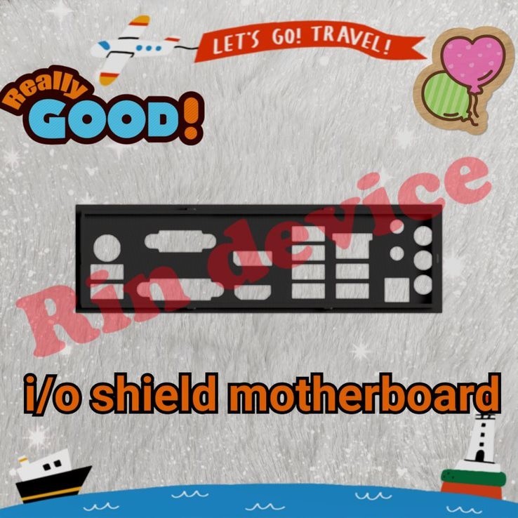 i/o shield mainboard asus Z97I-PLUS   #ฝาหลังเมนบอร์ด