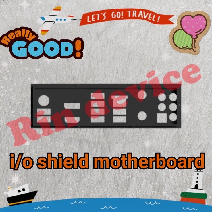 i/o shield mainboard asus z170i pro gamingหากต้องการรุ่นอื่นติดต่อทางร้าน ขายมีทุกรุ่น #ฝาหลังเมนบอร