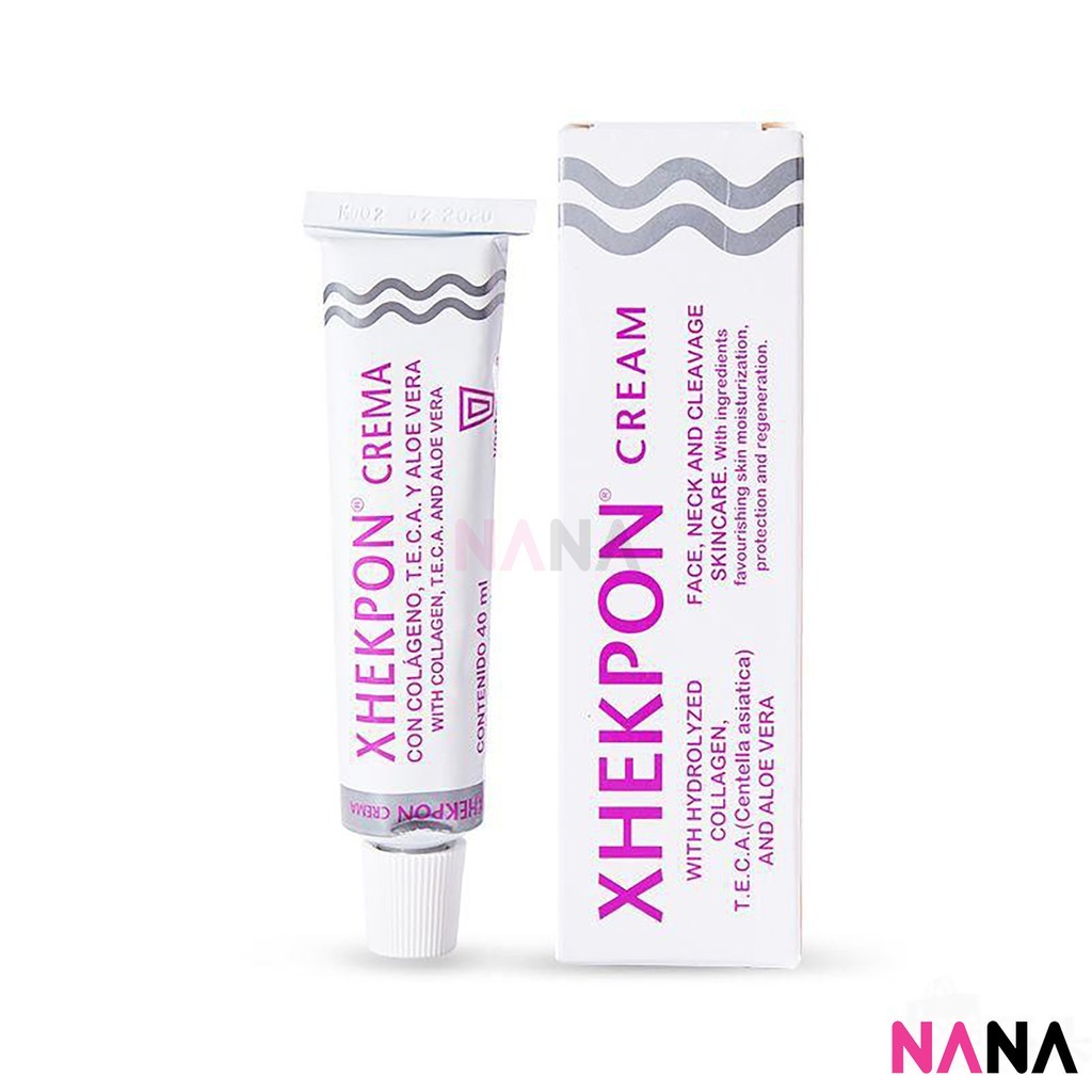 Xhekpon Crema Face and Neck Cream 40ml ครีมกระชับผิวหน้าและลำคอ เติมเต็มผิว เพิ่มคอลลาเจน 40 มิลลิลิตร