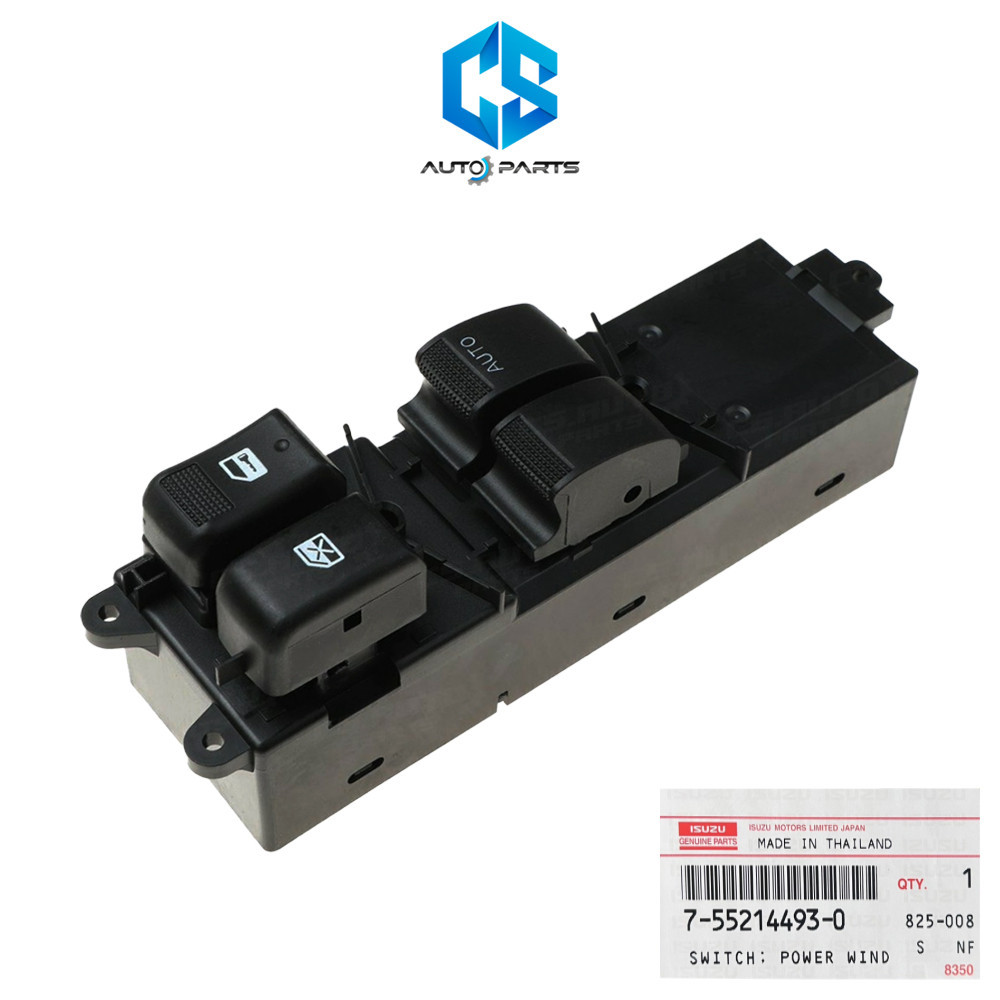 (แท้100%)สวิตซ์กระจกไฟฟ้า ISUZU D-MAX ALL NEW ปี19-24 (2ประตู)(8-97464930-3)
