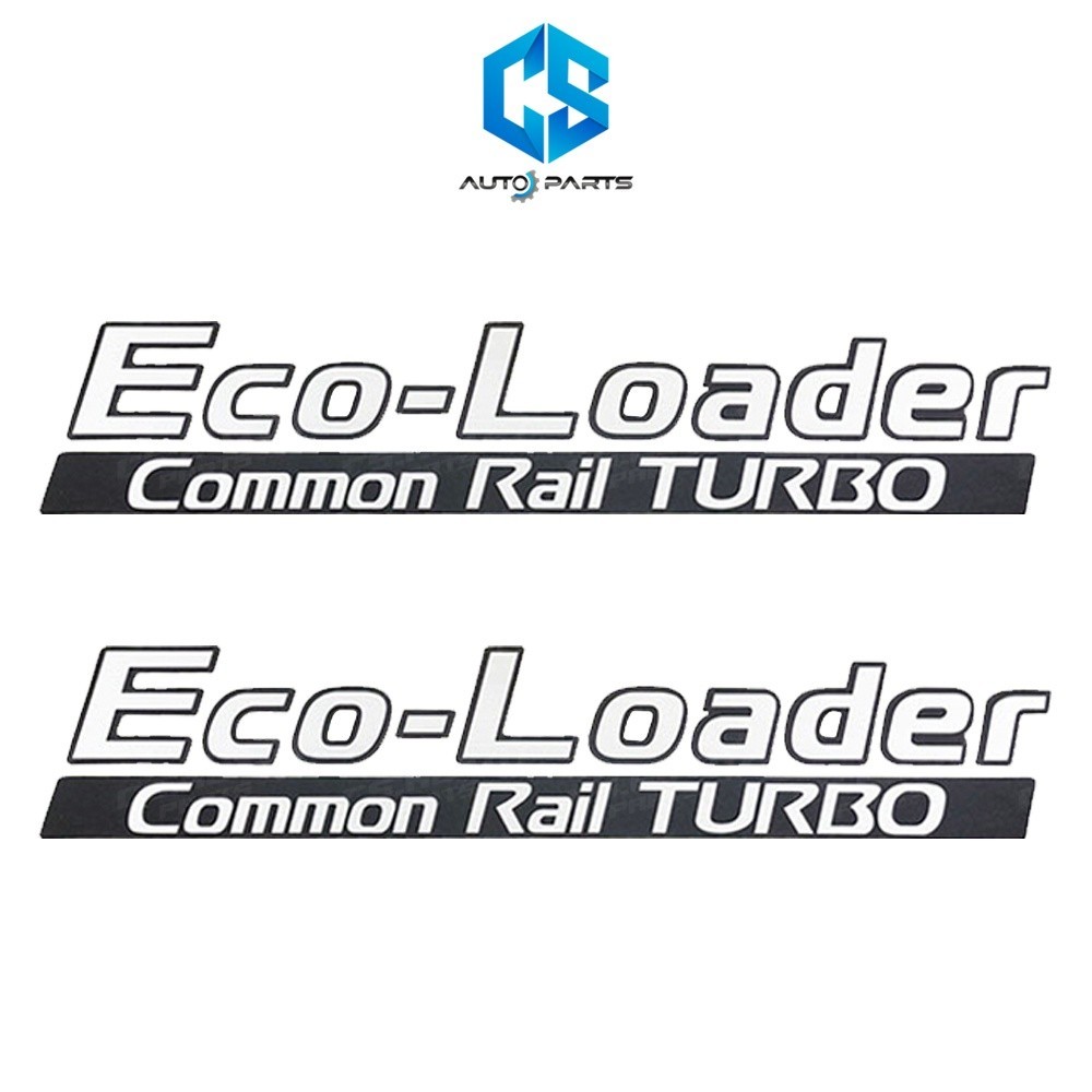 สติ๊กเกอร์ Eco-Loader - NISSAN NAVARA D40 ปี04-13 (ติดข้างประตู)