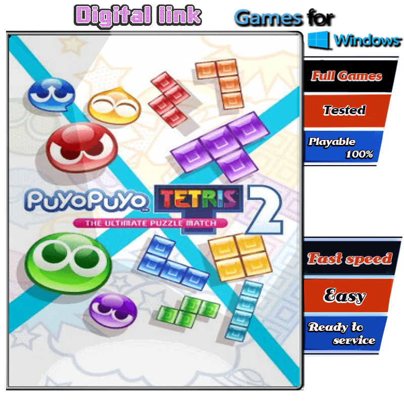 Puyo Puyo Tetris 2 เกม PC Game คอมพิวเตอร์ USB เสียบเล่นได้เลย