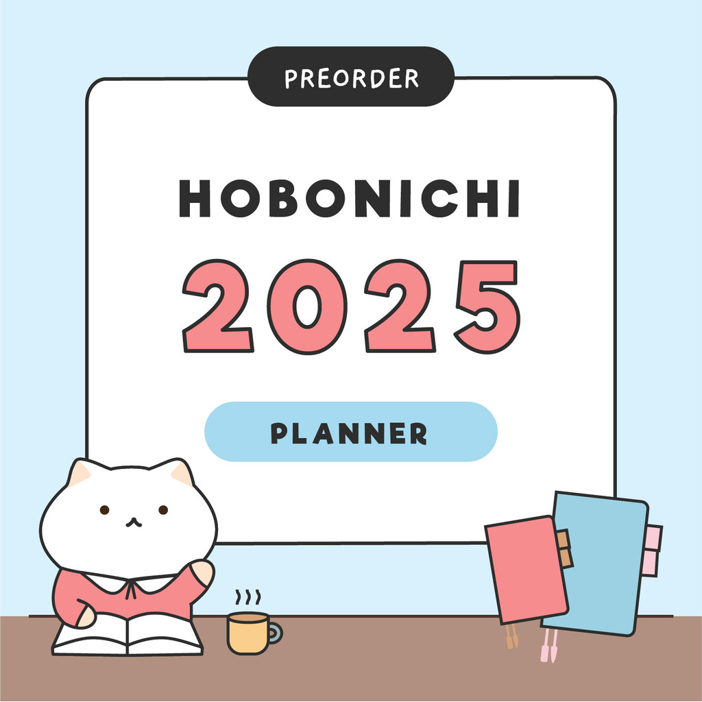 พรีออเดอร์ 🇯🇵 Hobonichi Techo 2025 จากญี่ปุ่น สมุดแพลนเนอร์ โฮโบนิชิ Planner Original Cousin AVEC Da