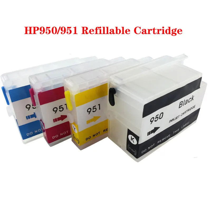 Compatible For Hp 950 951 xl refillable Ink Cartridge for HP Officejet Pro 251dw 276dw 8100 8600 861