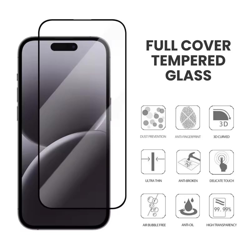 ฟิล์มกระจก สำหรับ ไอโฟน iPhone 18 pro max 18 pro 18 17e 17 pro max/ pro/air/17 16e / 16 pro max/pro/