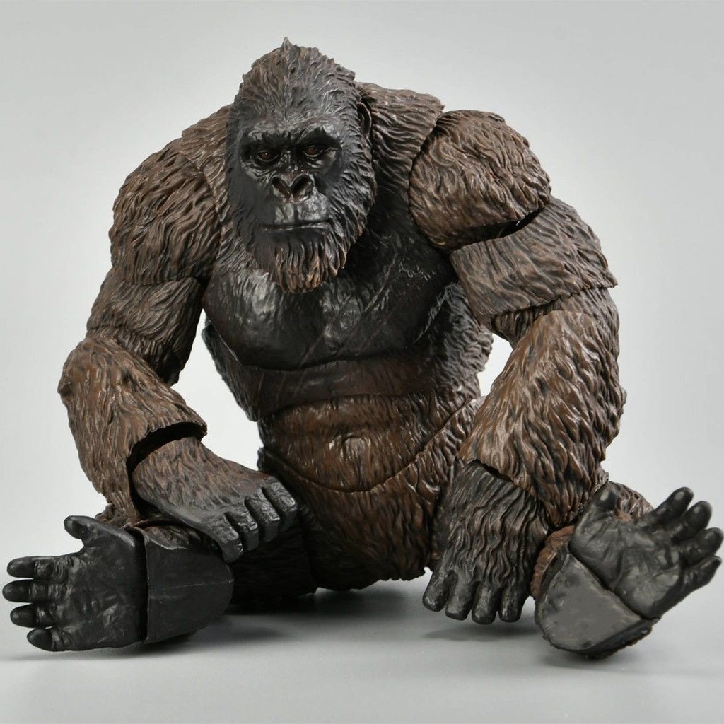 Godzilla vs. Kong 2 Rise of an Empire Skull Island Kong Gorilla Action Figure ของเล่นเด็ก