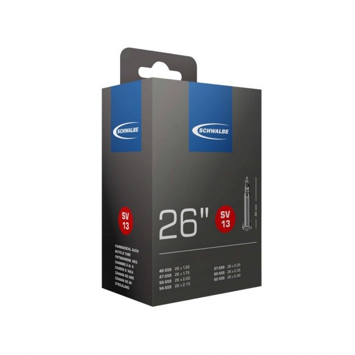 Schwalbe ยางใน 26″1.5-2.5, 40MM, หัวเล็ก, (SV13) – โปรปัง