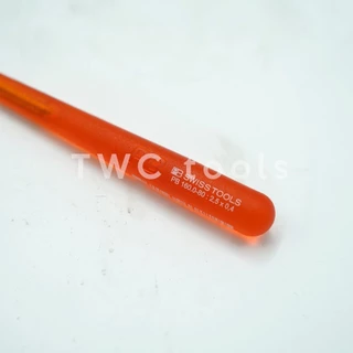 PB160 ไขควงช่างไฟฟ้า แบน เบอร์ 00, 0, 1 ไขควงด้ามเรียว PB SWISS TOOLS สวิส
