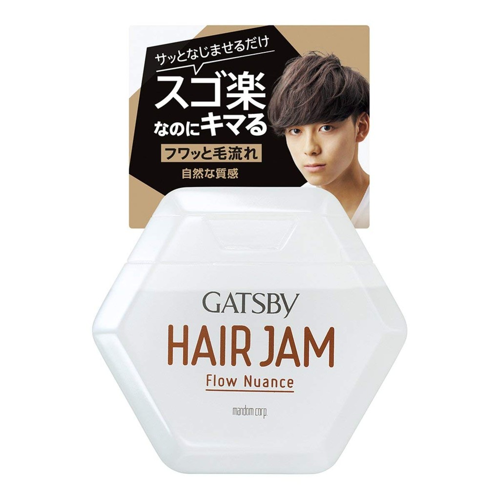 Gatsby Hair Jam Flow Nuance 110ml x 12 ชิ้นx 12 ผลิตภัณฑ์ของแท้ใหม่เอี่ยมที่ขายในญี่ปุ่น Legit