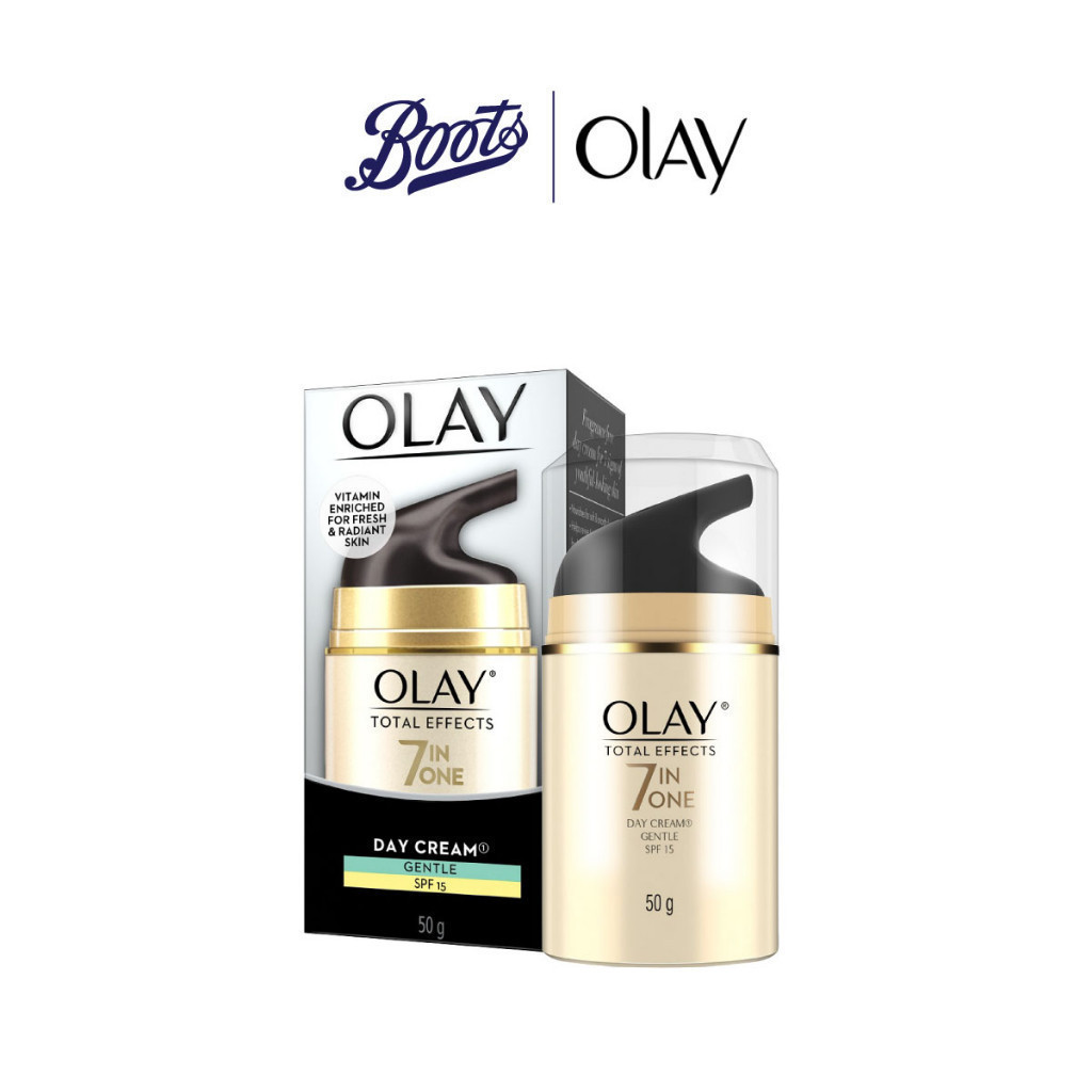 Olay โอเลย์ โททัล เอฟเฟ็คส์ 7 อิน 1 เดย์ครีม เจนเทิล เอสพีเอฟ15 50กรัม