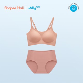 [Set] Jollynn Bra+Panties บราพร้อมกางเกงชั้นใน Cloud Zero Touch (N Strap)+Cloud Zero Touch Panties ไร้ตะเข็บ โจลีน