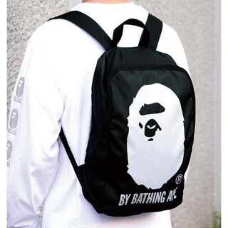 ใหม่ BAPEe A Bathing Ape กระเป๋าเป้สะพายหลังลําลอง แฟชั่นสําหรับผู้ชาย และผู้หญิง