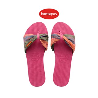 Havaianas รองเท้าแตะผู้หญิง You St. Tropez Sandals - Pink Electric รุ่น 41407148910PIXX (รองเท้าแตะ รองเท้าผู้หญิง รองเท้าแตะหญิง)