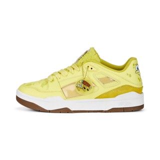 PUMA PRIME/SELECT - รองเท้าผ้าใบ PUMA x SPONGEBOB Slipstream สีเหลือง - FTW - 39118101