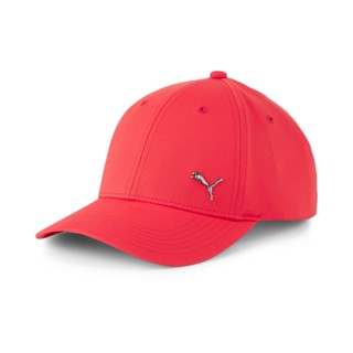 PUMA BASICS - หมวก Metal Cat Cap สีแดง - ACC - 02126920