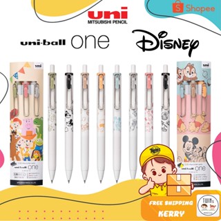 ปากกาเจล Uni ball One Fika ยูนิบอล วัน ขนาดหัว 0.38 MM ลาย Disney Limited Edition ลิขสิทธิ์แท้