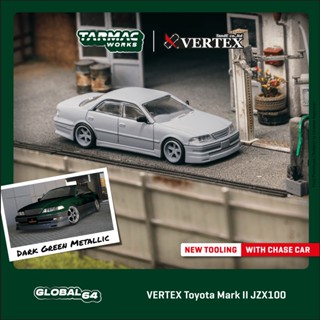 โมเดลรถยนต์ Toyota VERTEX Mark II JZX100 Tarmac 1: 64 แบบสําเร็จรูป