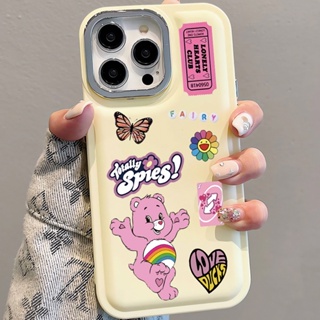 เคสโทรศัพท์มือถือ แบบนิ่ม ลายผีเสื้อ สีชมพู สําหรับ iPhone 14Promax 13 12 11 7Plus X XR xsmax