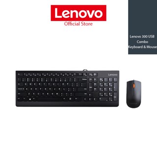 Lenovo 300 USB Combo คีย์บอร์ดและเมาส์ - GX30M39641