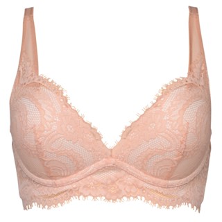 Triumph เสื้อชั้นในไม่มีโครงสวมใส่สบาย รุ่น Love Lace HU DV-R รหัส 10214165 สีพีช 6237