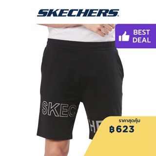 Skechers สเก็ตเชอร์ส กางเกงขาสั้นผู้ชาย Men Shorts - SL22Q4M293-002K