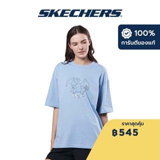 Skechers สเก็ตเชอร์ส เสื้อยืดแขนสั้นยูนิเซ็กส์ Unisex Pokémon Short Sleeve Tee - SL23Q1U004-SFCH