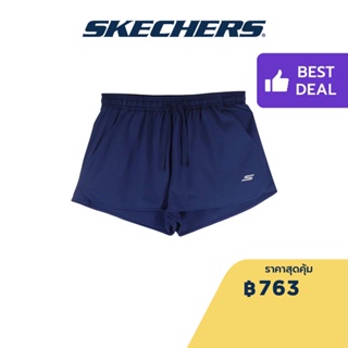 Skechers สเก็ตเชอร์ส กางเกงวิ่งขาสั้นผู้หญิง Women Running Shorts  Apparel - SP22Q4W373-PRBL