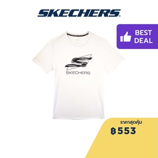 Skechers สเก็ตเชอร์ส เสื้อยืดแขนสั้นผู้ชาย Men 1st Series Short Sleeve Tee Apparel - SP22Q4M416-00JA